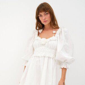 NWT For Love and Lemons Tiana Mini Dress Size M